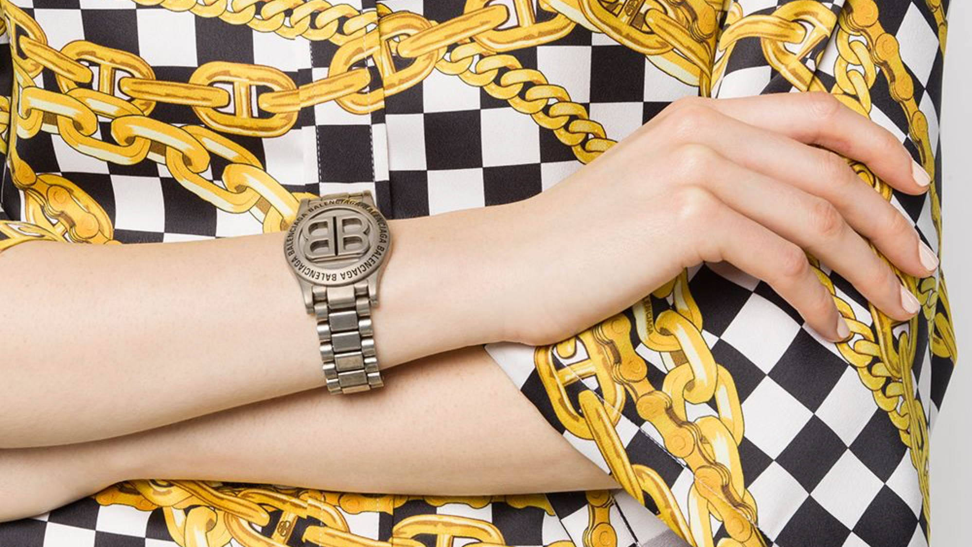 Balenciaga Releases Watch-Inspired Time Bracelet