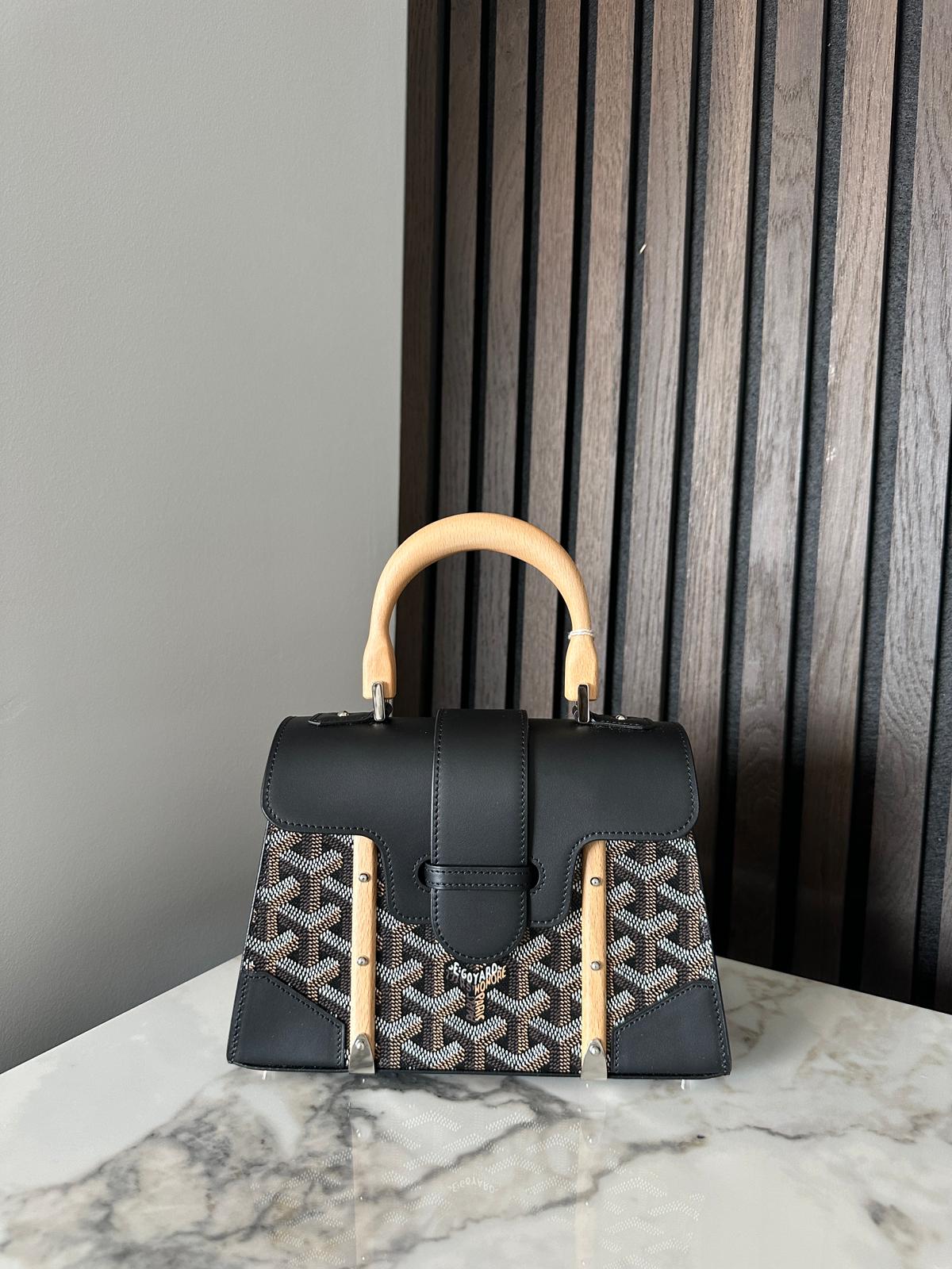 Goyard Saïgon Structure Mini Bag (Black)