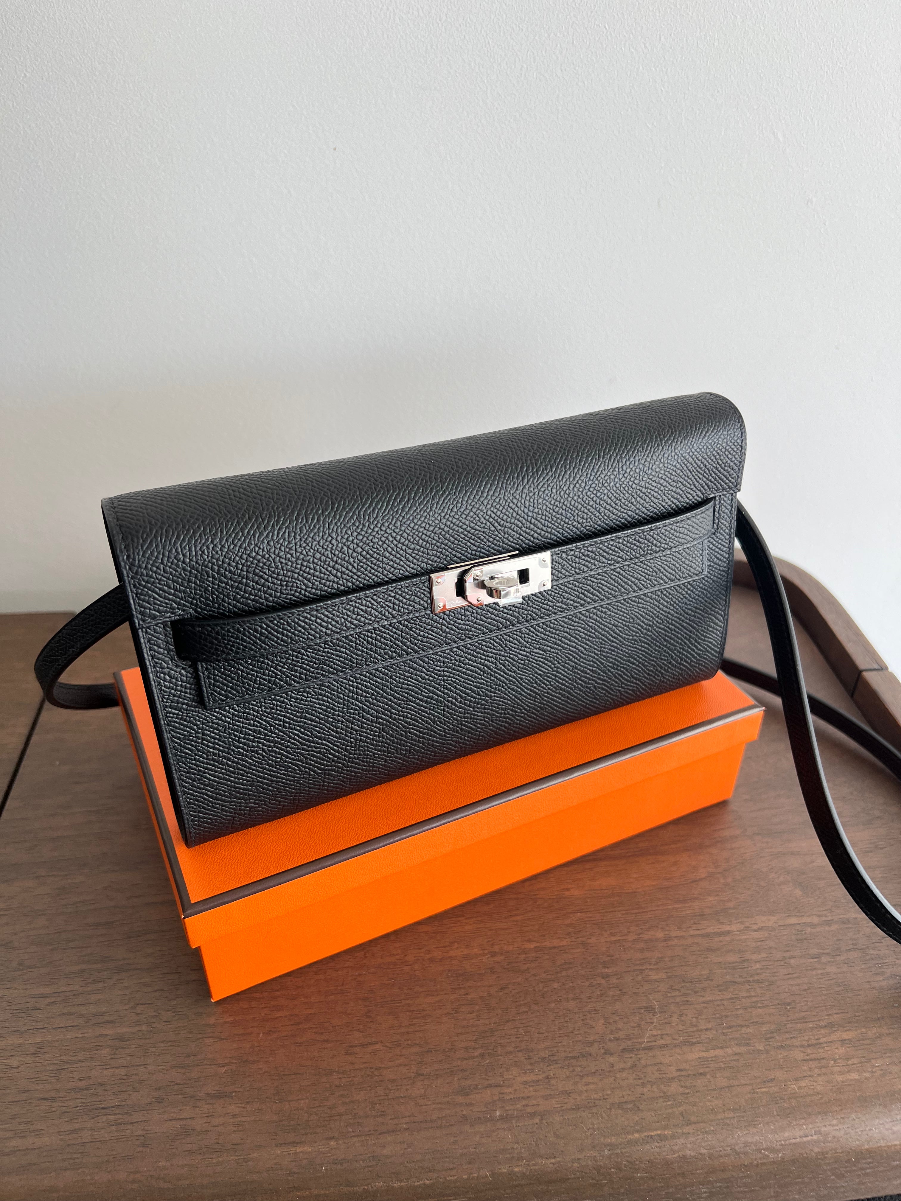 Hermès Kelly To Go Black Epsom PHW