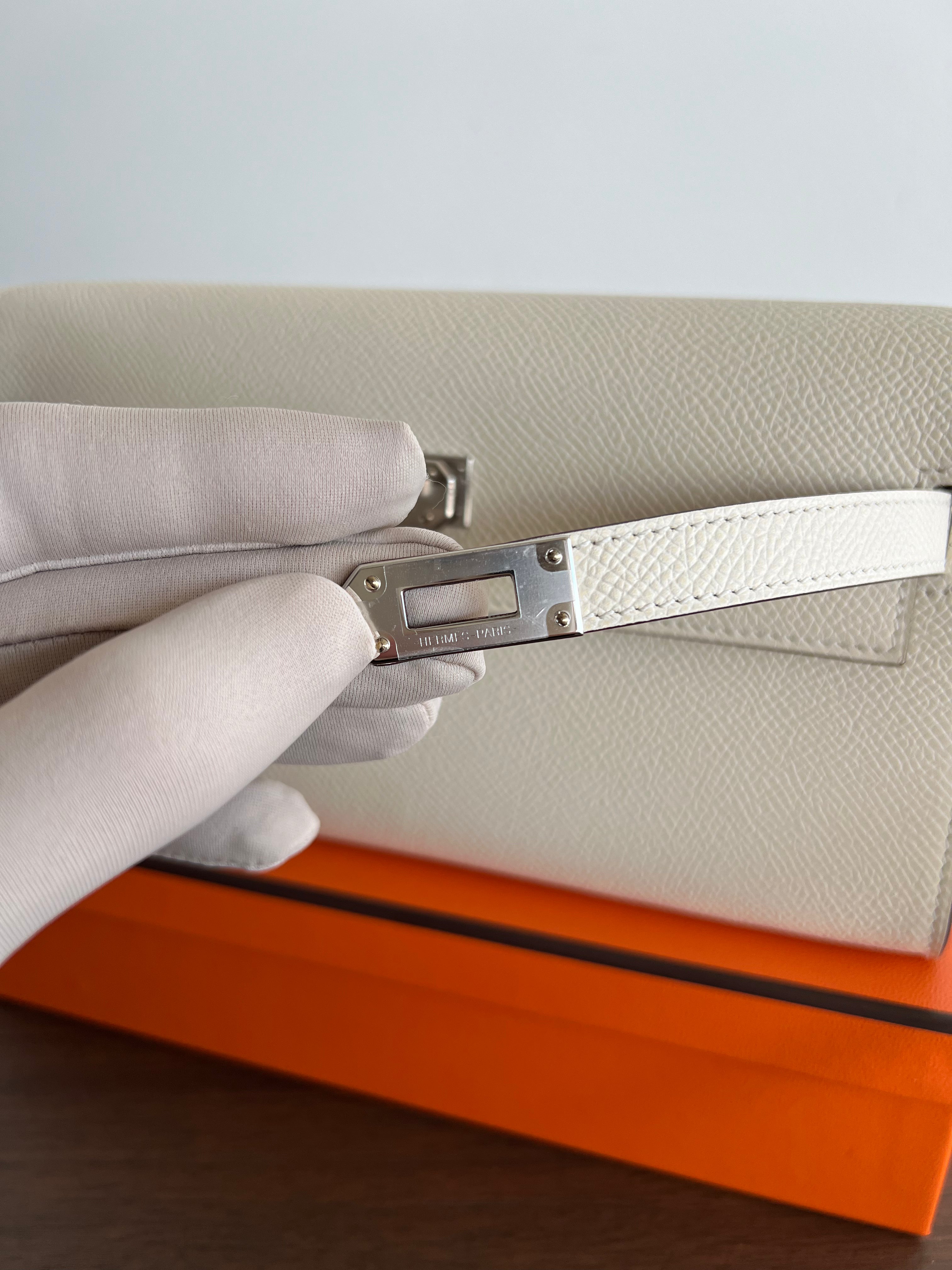 Hermès Kelly To Go Nata Epsom PHW