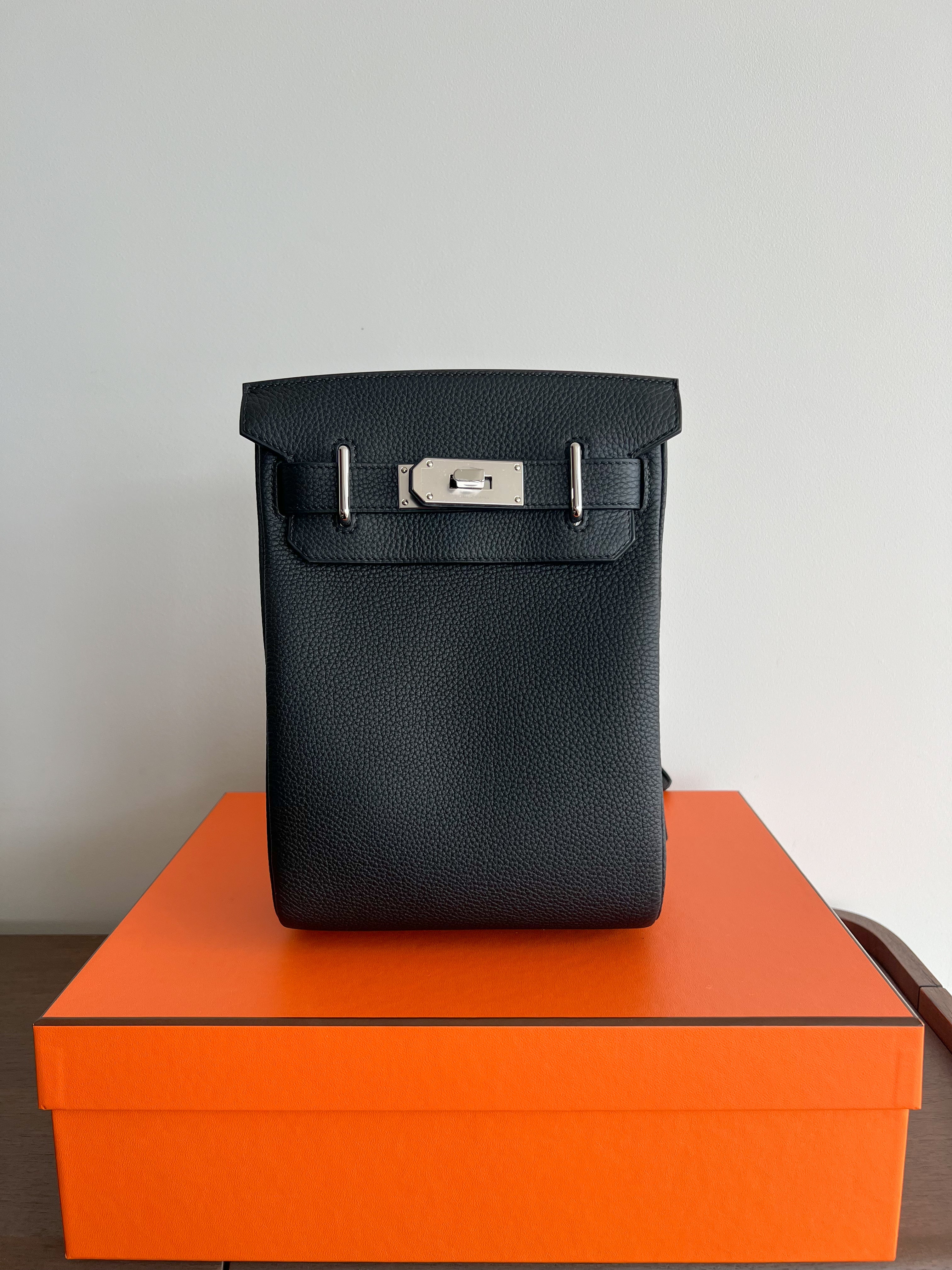 Hermès Hac A Dos PM Black PHW