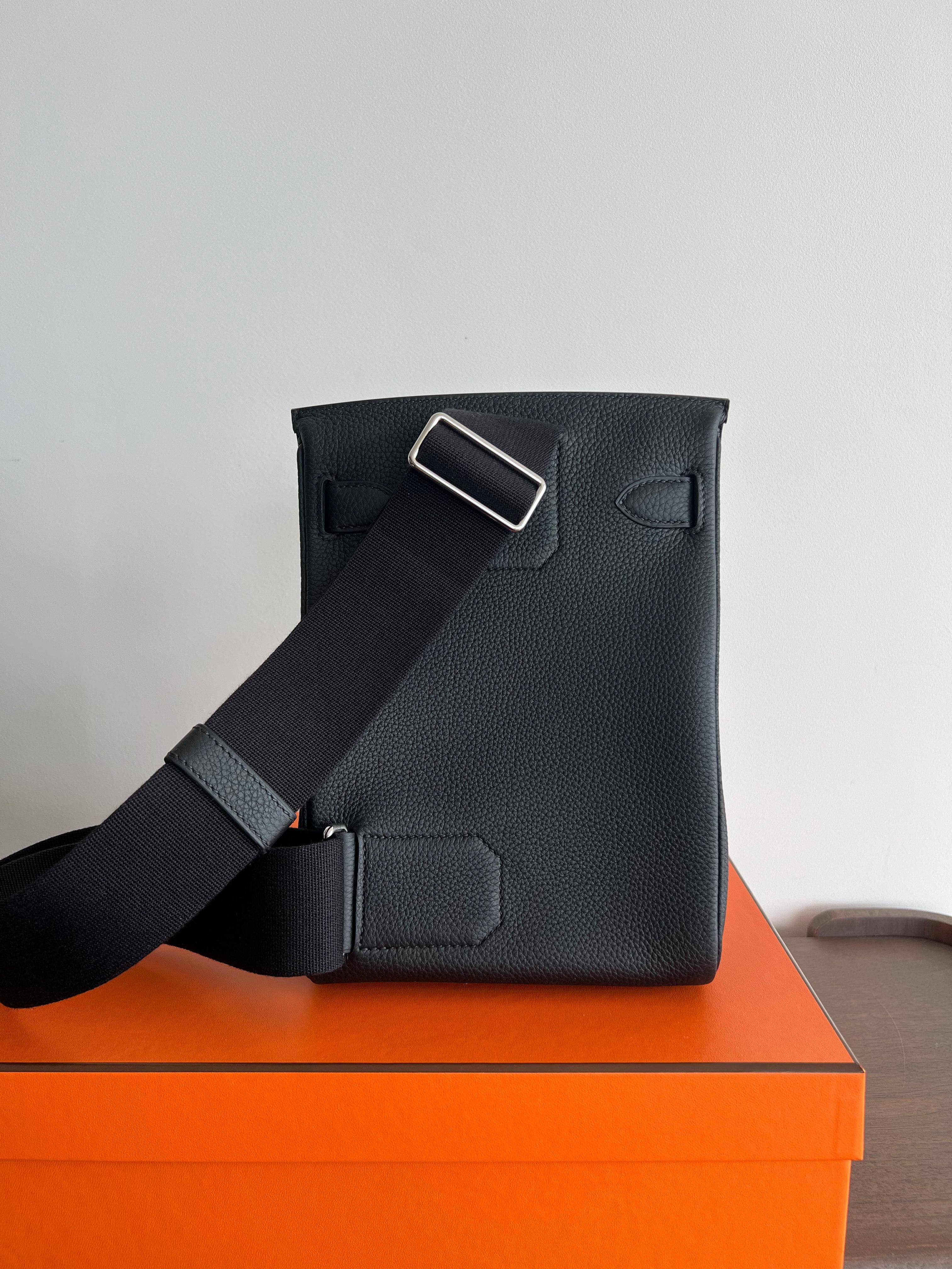 Hermès Hac A Dos PM Black PHW