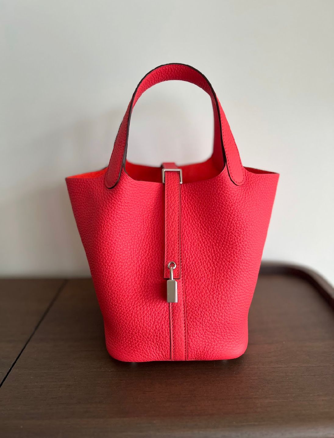 Hermès Picotin 18cm Rose Texas PHW