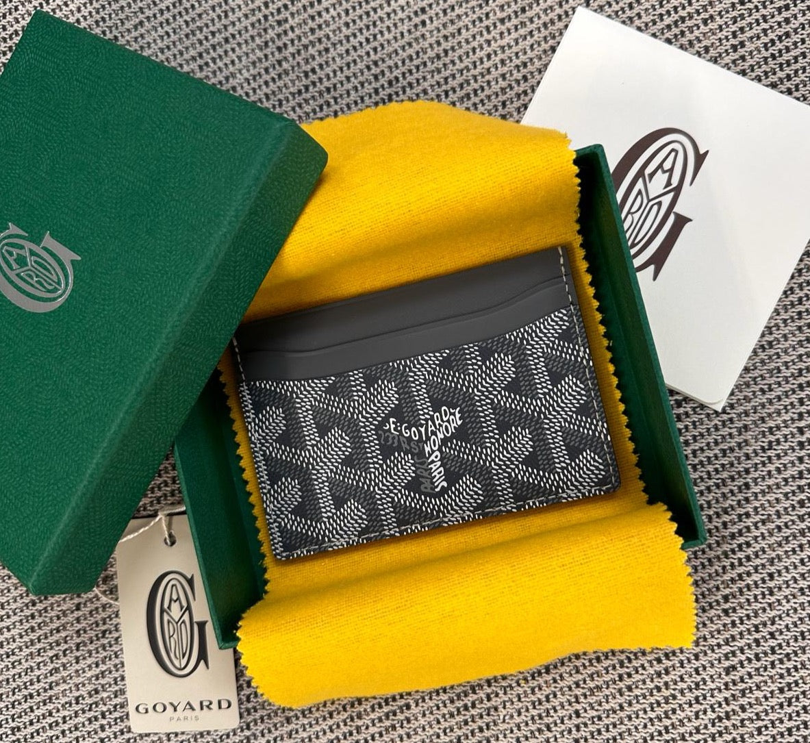 Goyard Saint-Sulpice Cardholder (Grey)