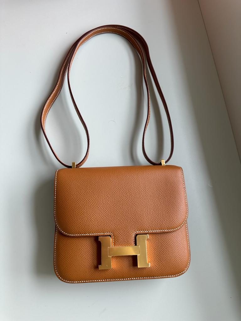 Hermès Constance 18 Gold Epsom GHW