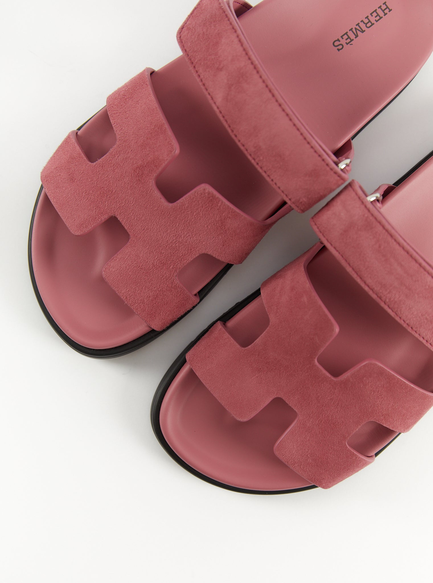 Hermès Chypre Sandals (Rose Aphrodite)