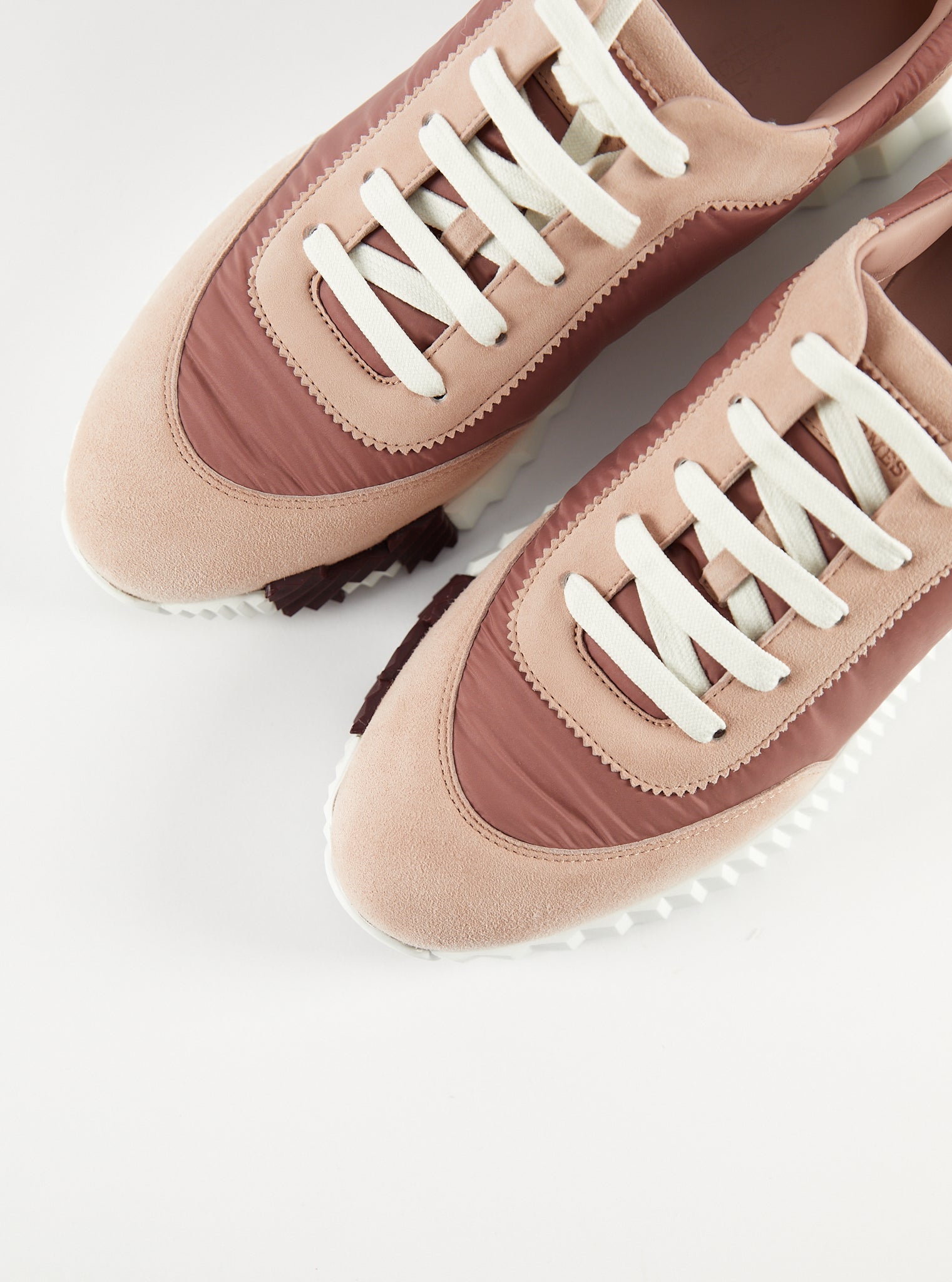 Hermès Bouncing Sneakers (Rose / Rose Opaline)