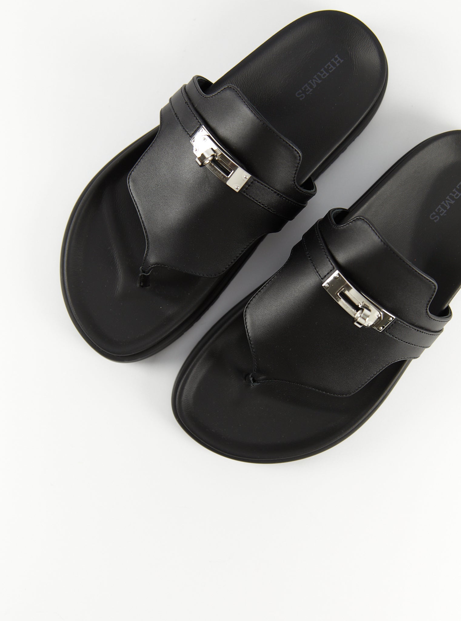 Hermès Empire Sandals (Black)