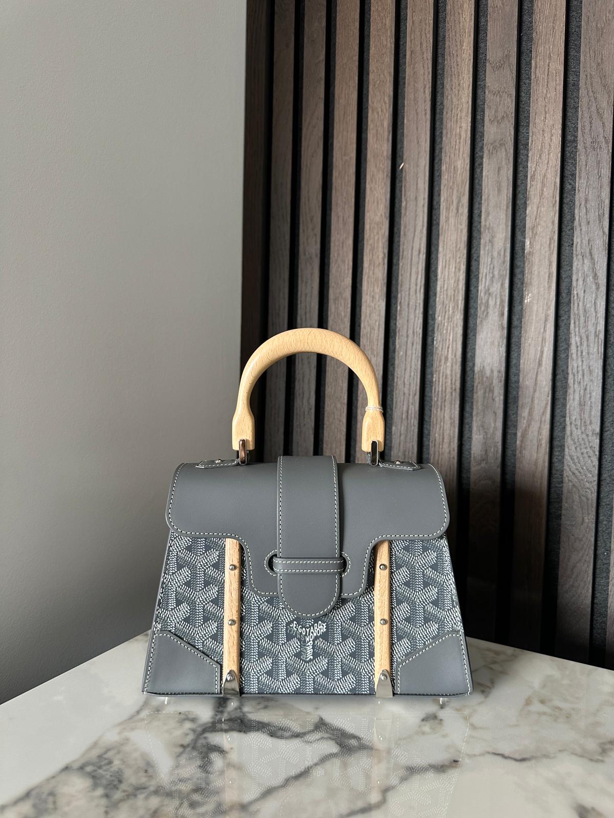 Goyard Saïgon Structure Mini Bag (Grey)