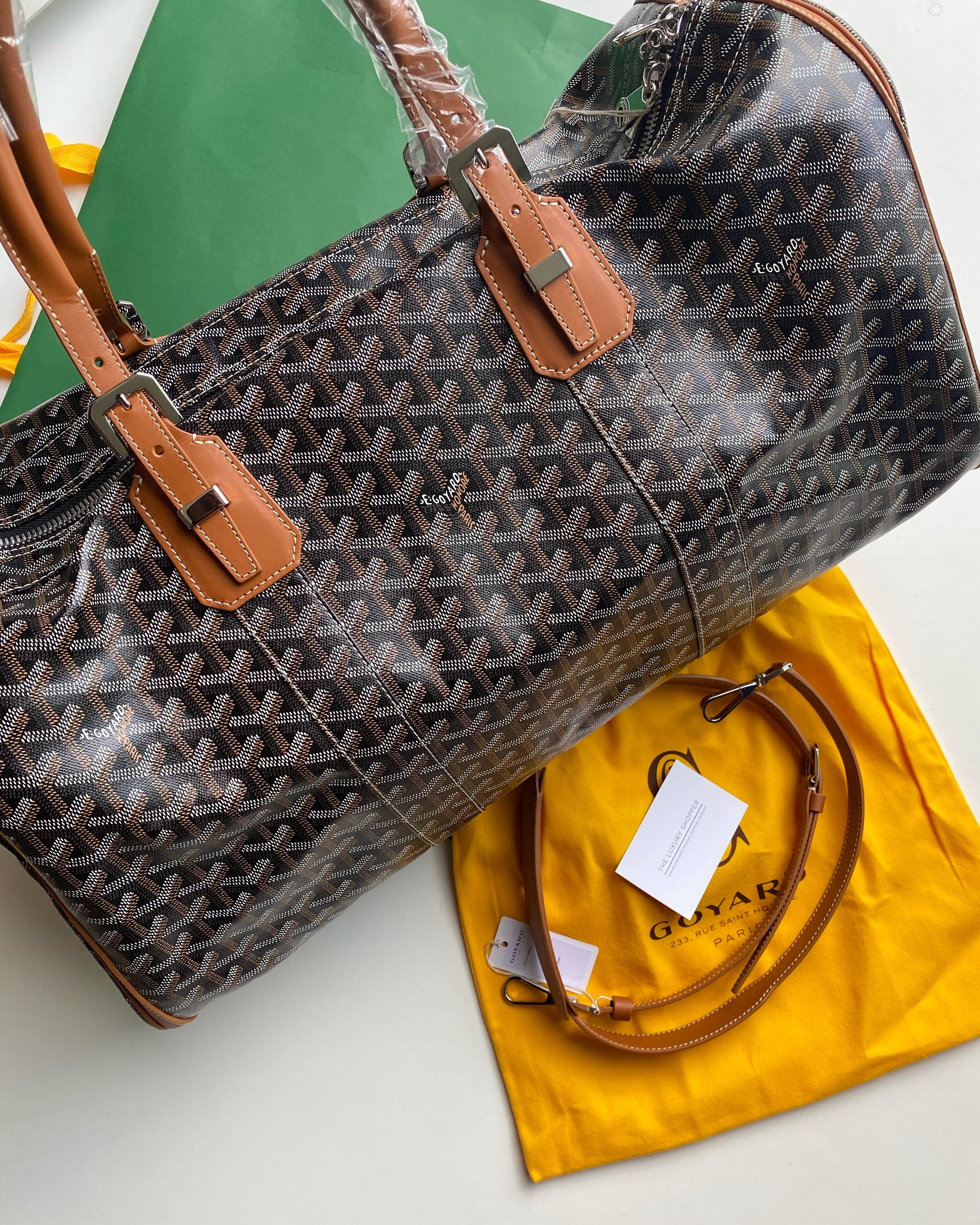 Goyard Croisiere 50CM Duffle Bag With Strap