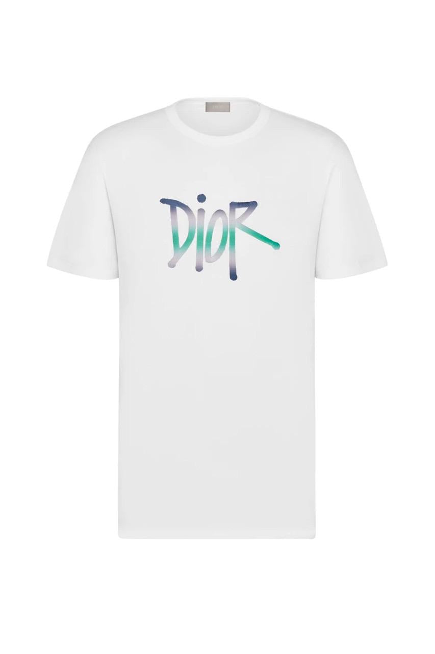 Shawn Stussy x Dior Logo T-Shirt