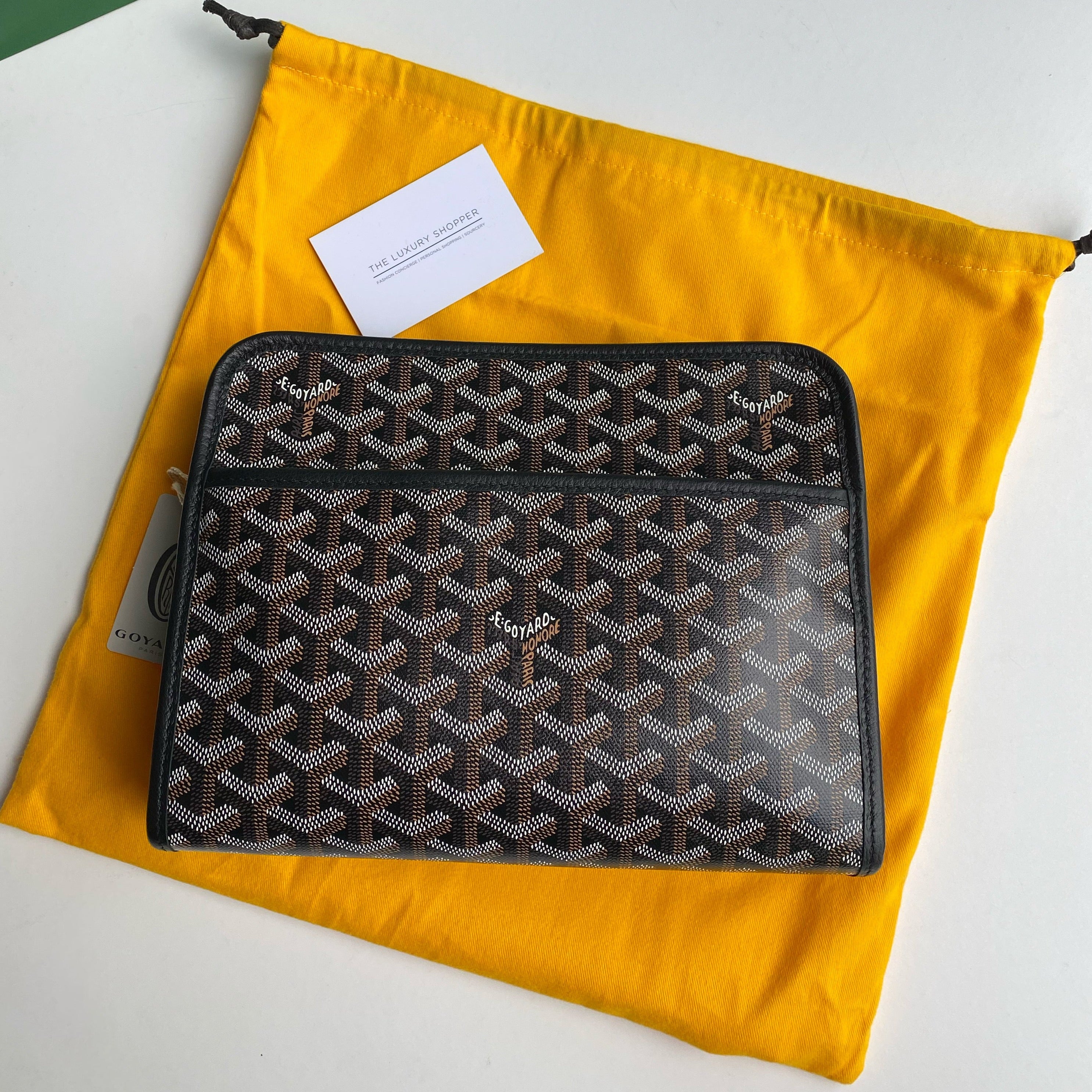 Goyard Jouvence MM Washbag (Black)