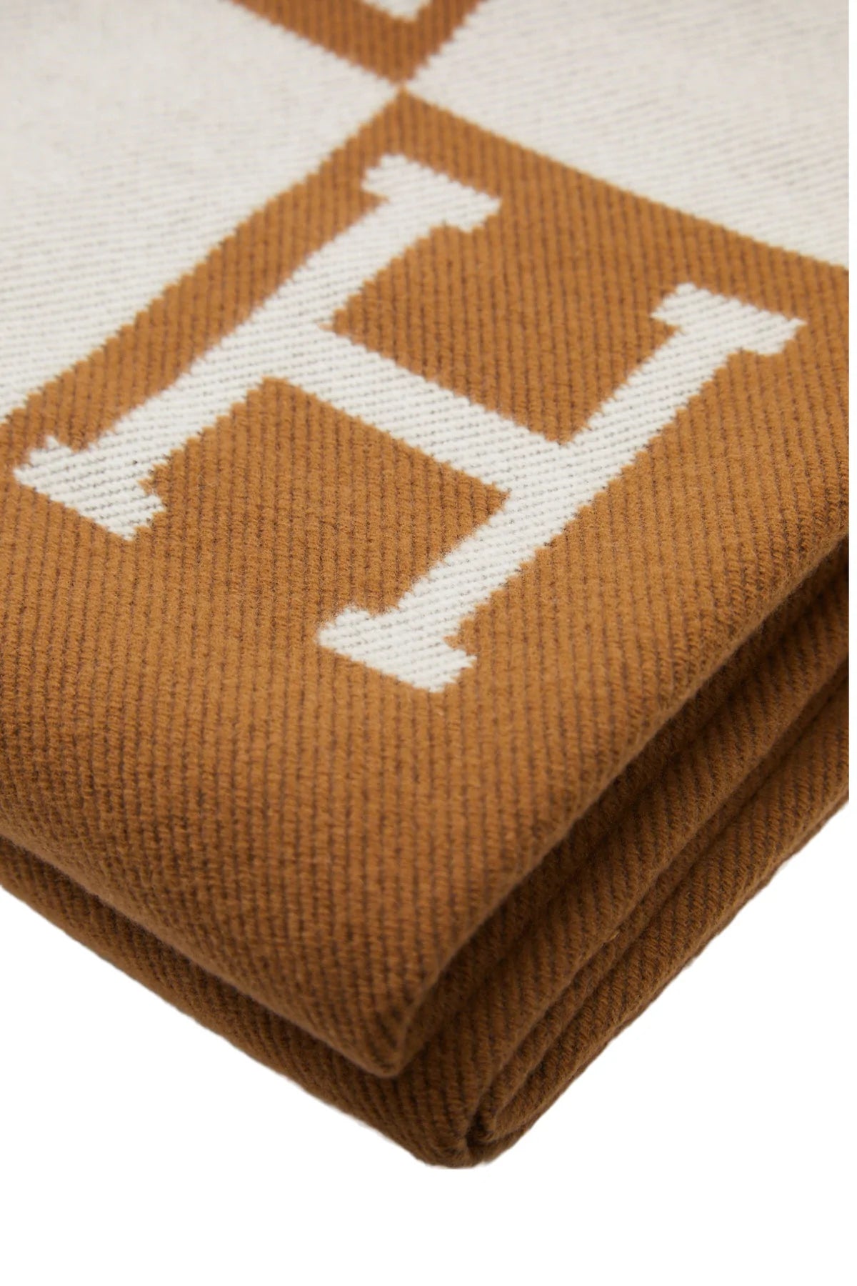 Hermès Avalon Throw Blanket (Ecru/Camel)