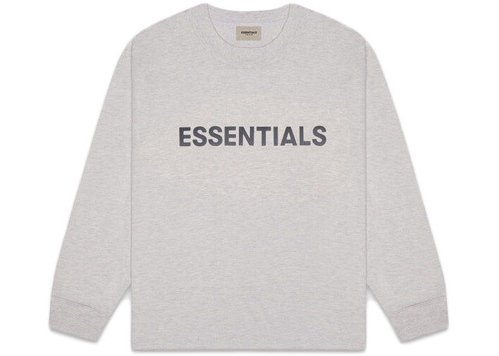 Fear Of God ESSENTIALS Long Sleeve T-Shirt Heather Oat