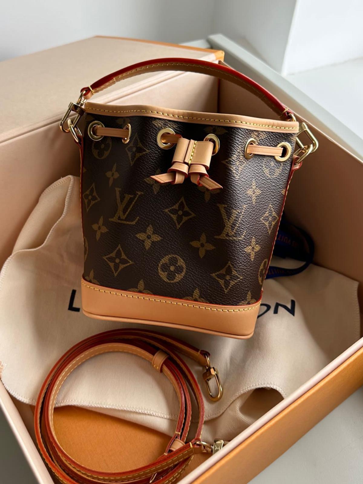 Vuitton Noe Bag Lv Small Bucket Bag Women's Monogram Petit Noé