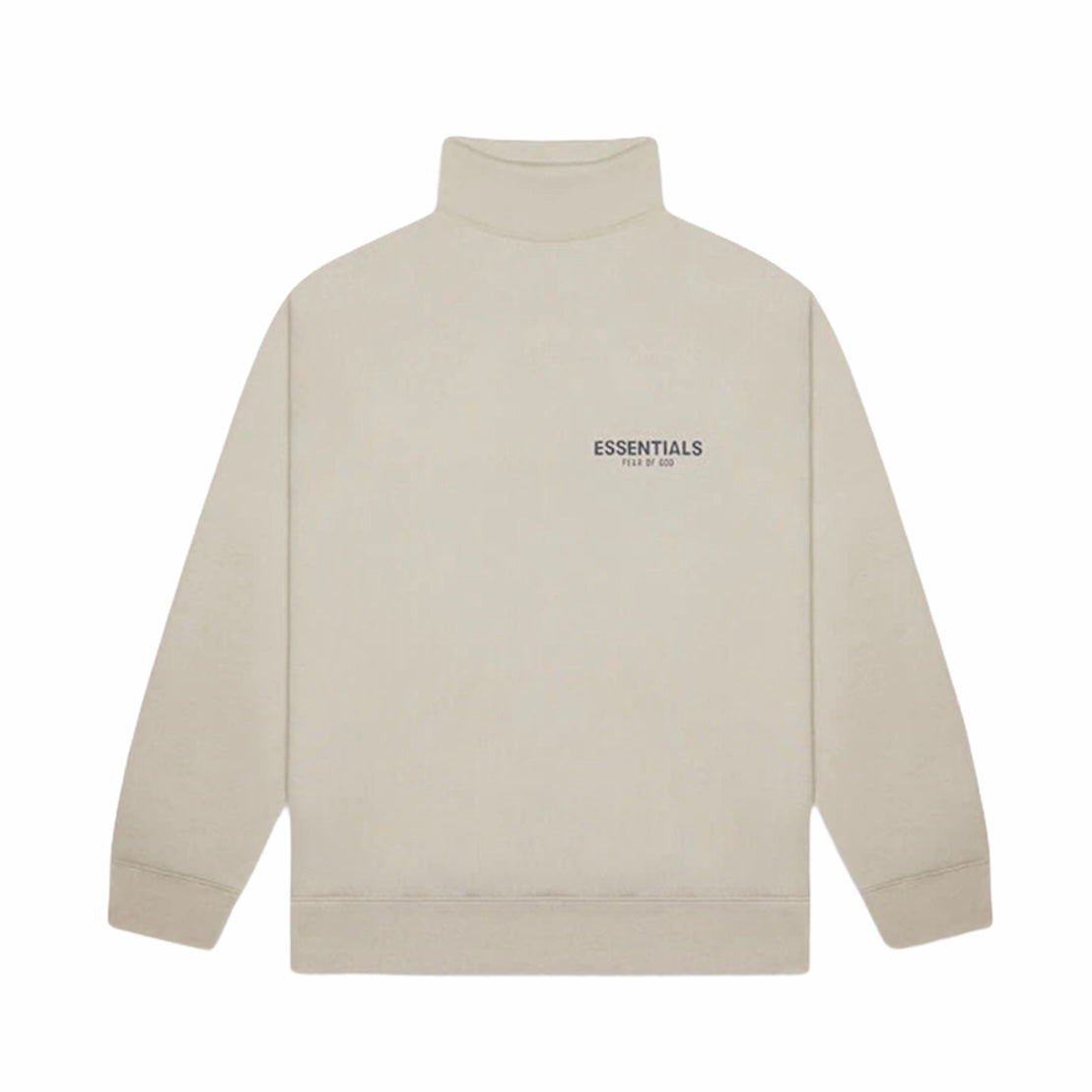 Fear Of God ESSENTIALS Pullover Mock Neck Sweatshirt Moss