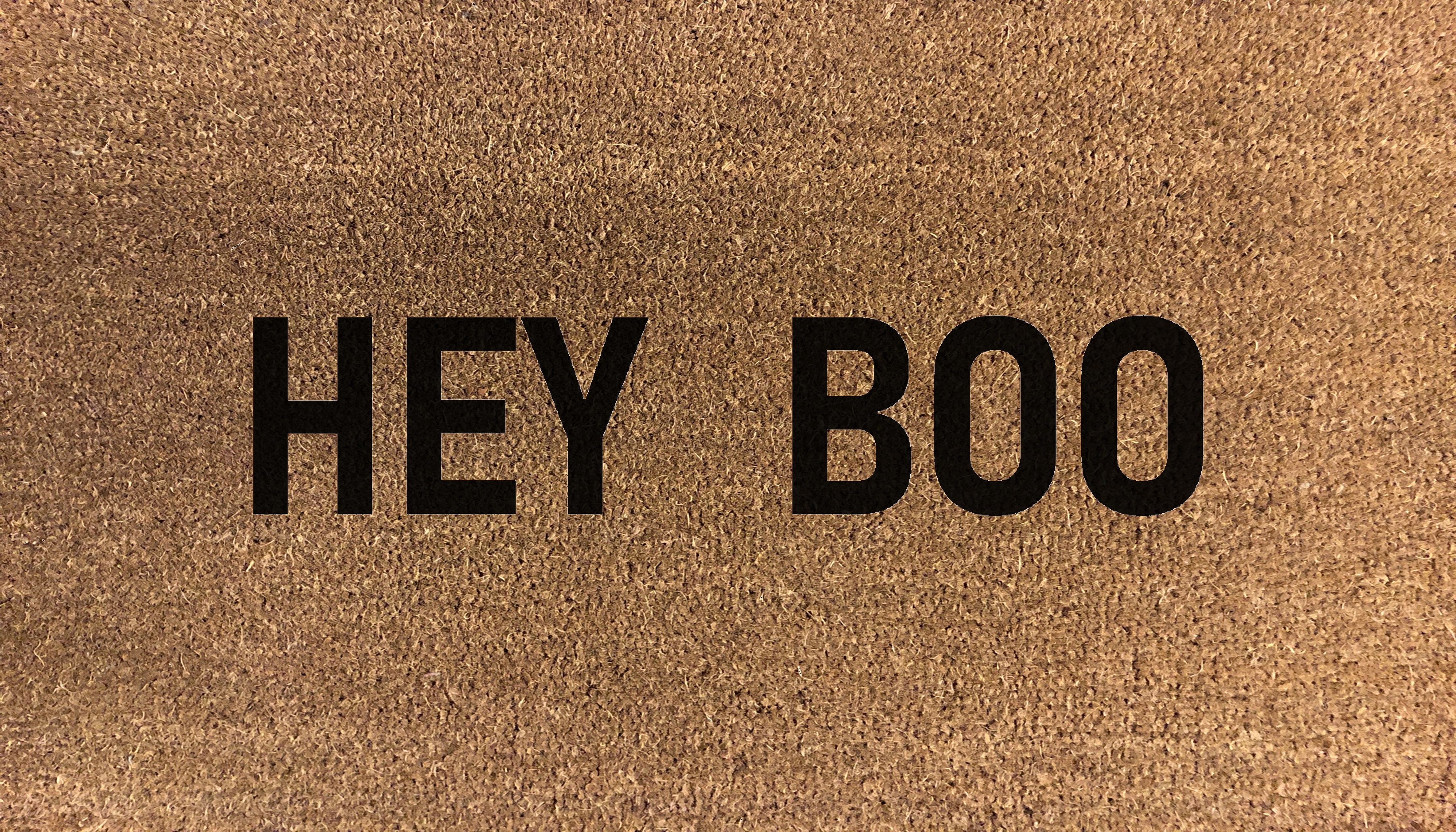 Hey Boo Doormat