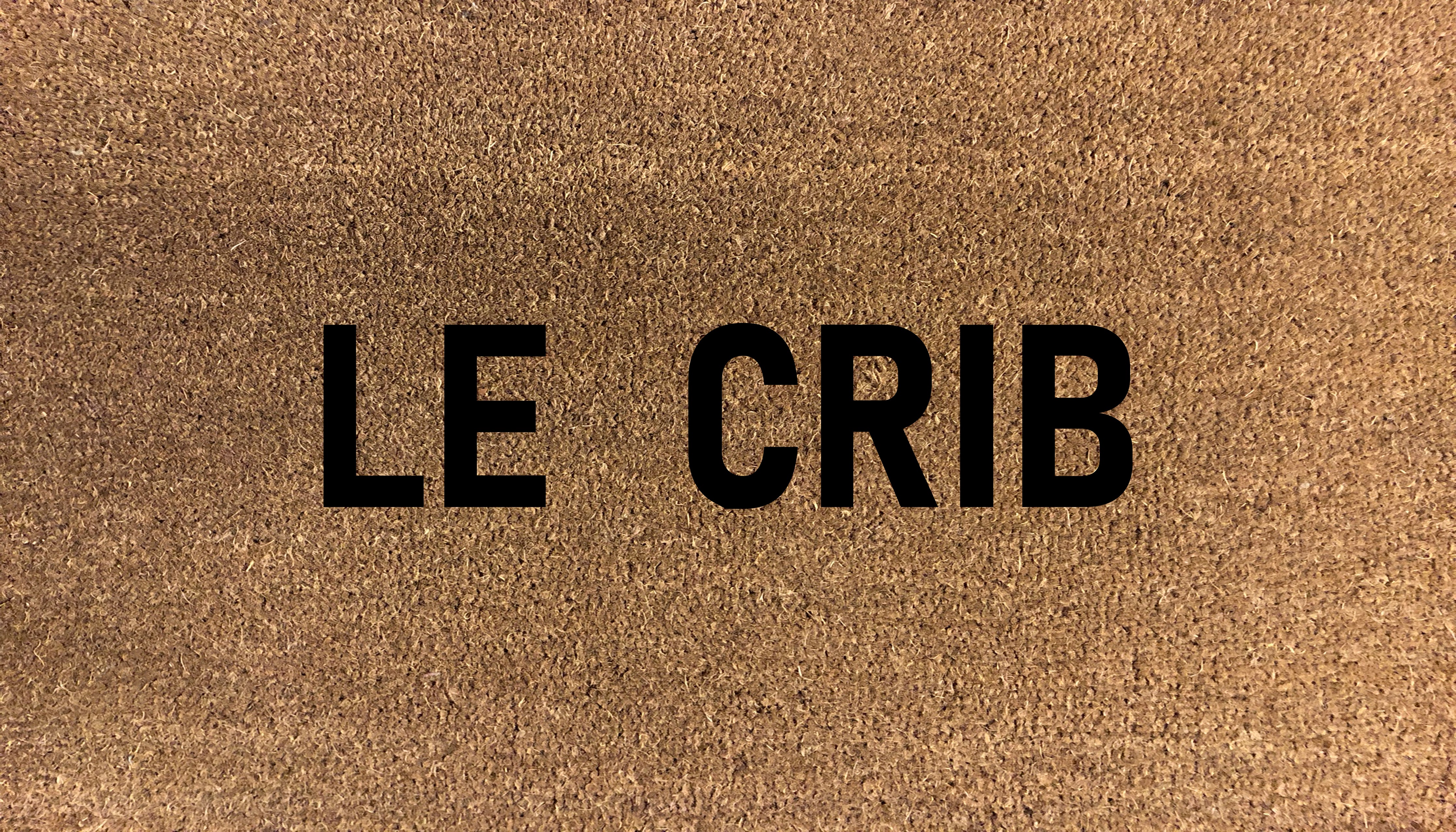 Le Crib Doormat