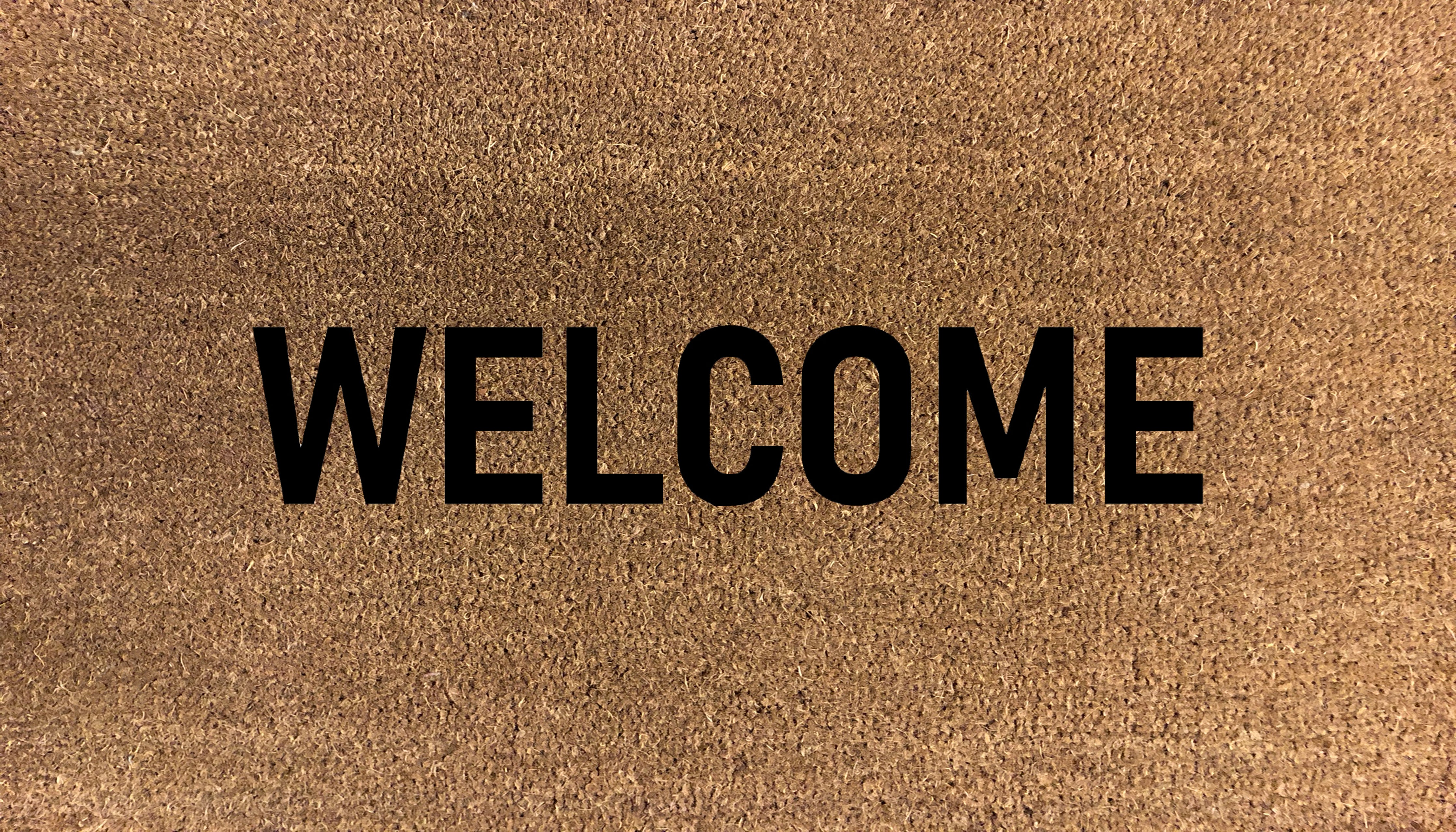 Welcome Doormat