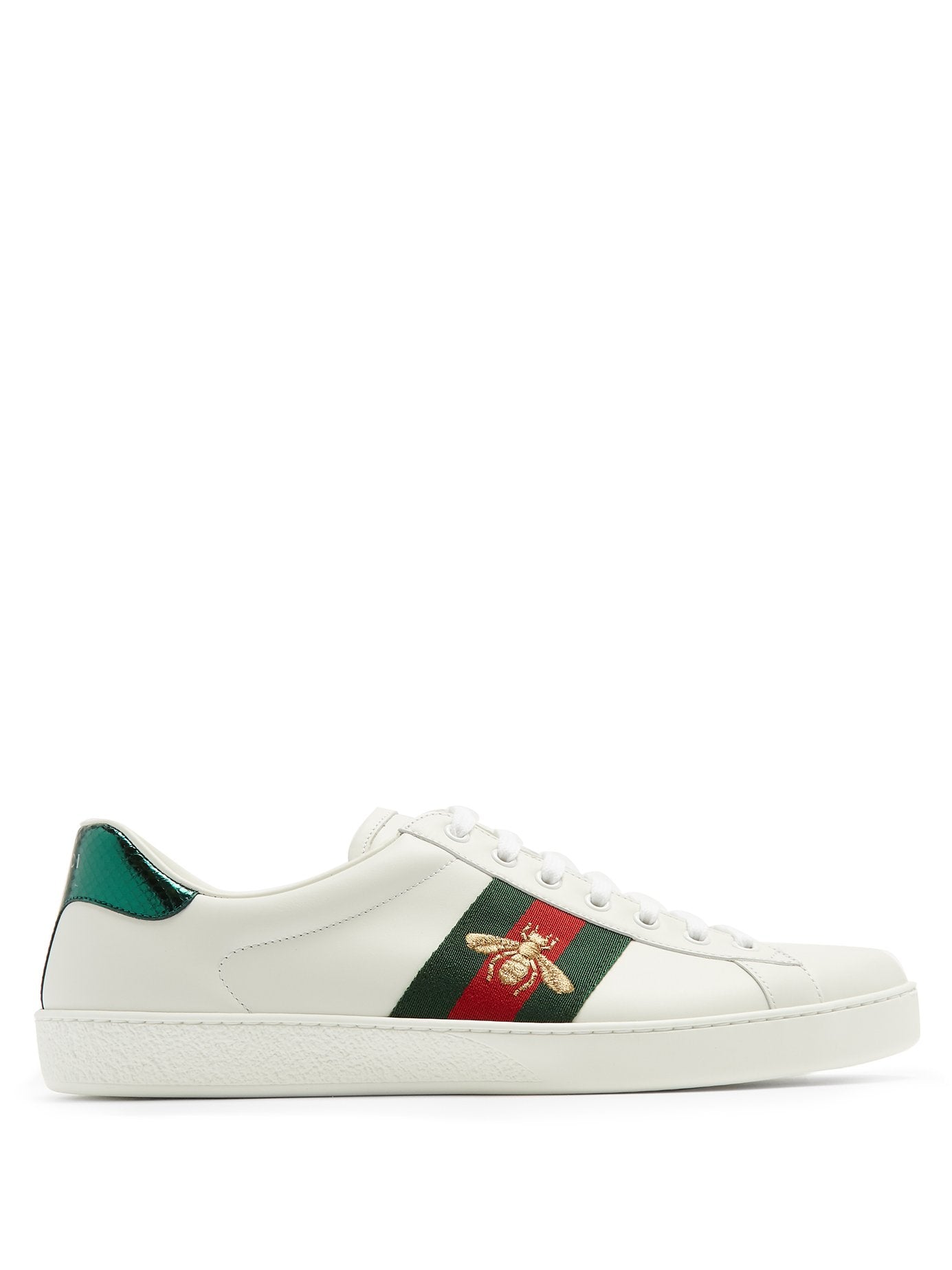 Gucci Ace Bee Embroidered Sneakers