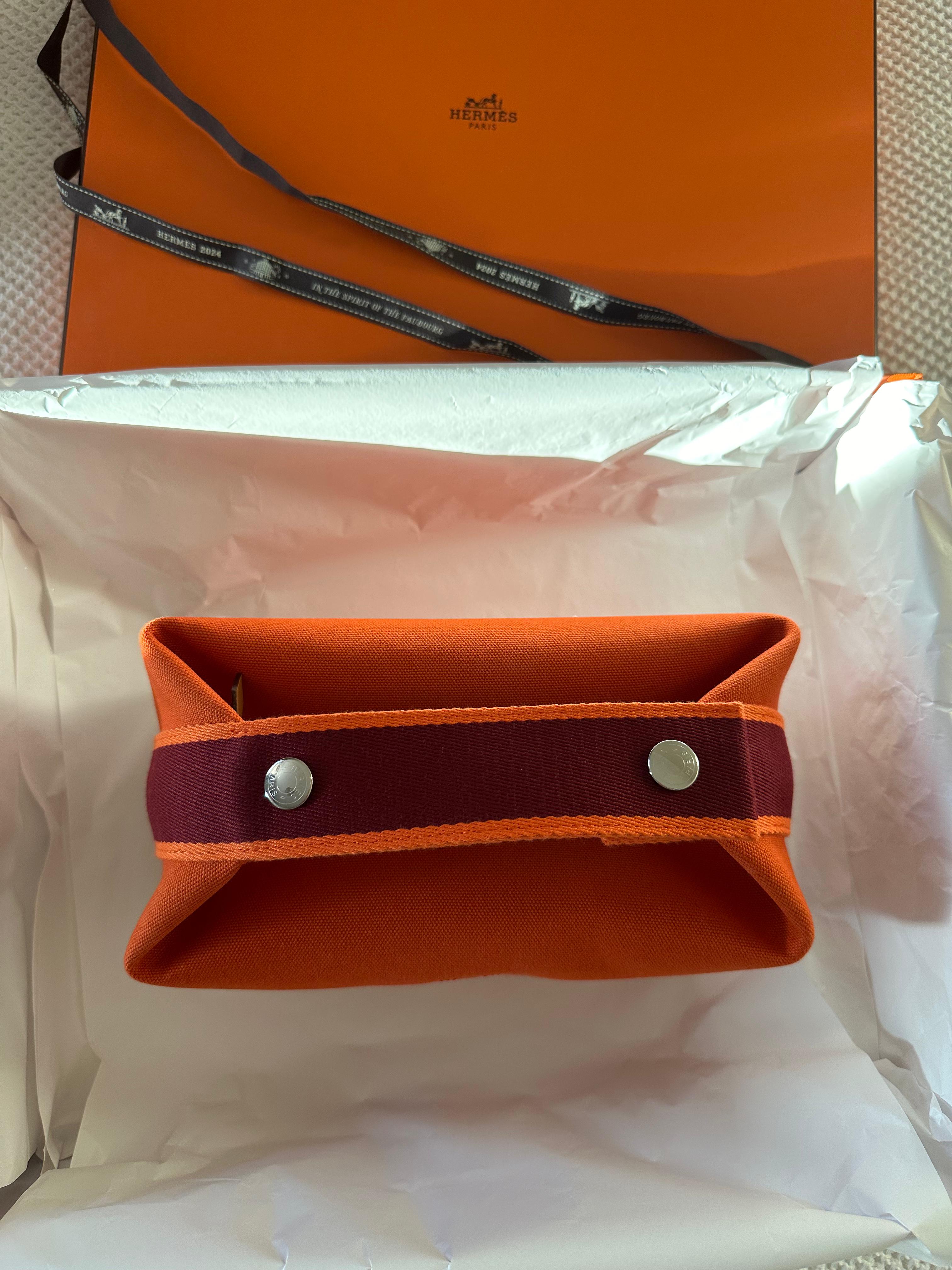 Hermès Bride-a-Brac Case Small Model (Orange)