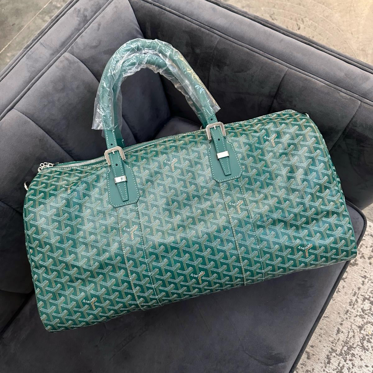 Tote Bag Green Goyard Duffle Bag Mens Saint Louis Goyard Bag