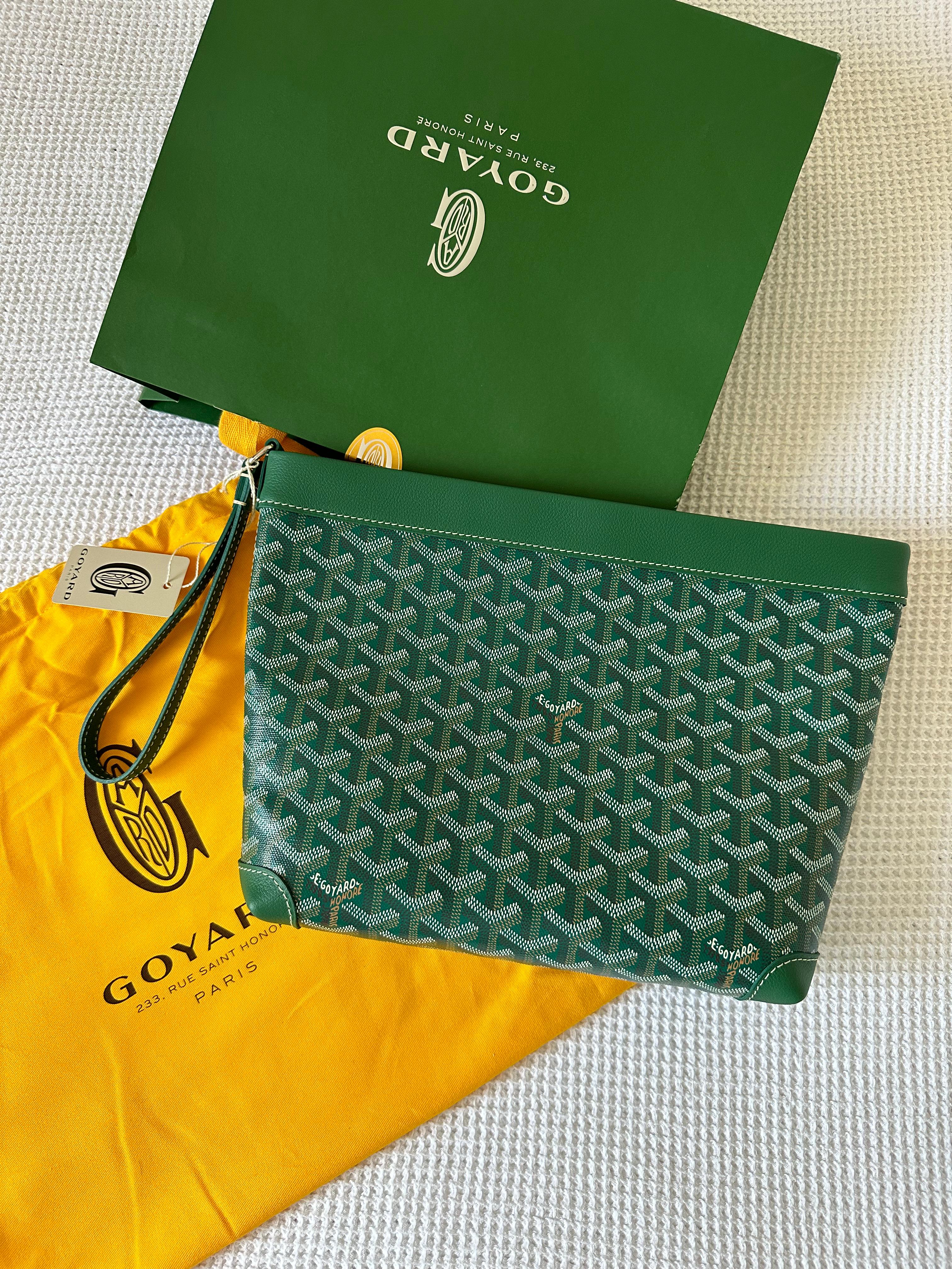 Goyard Conti Pouch (Green)