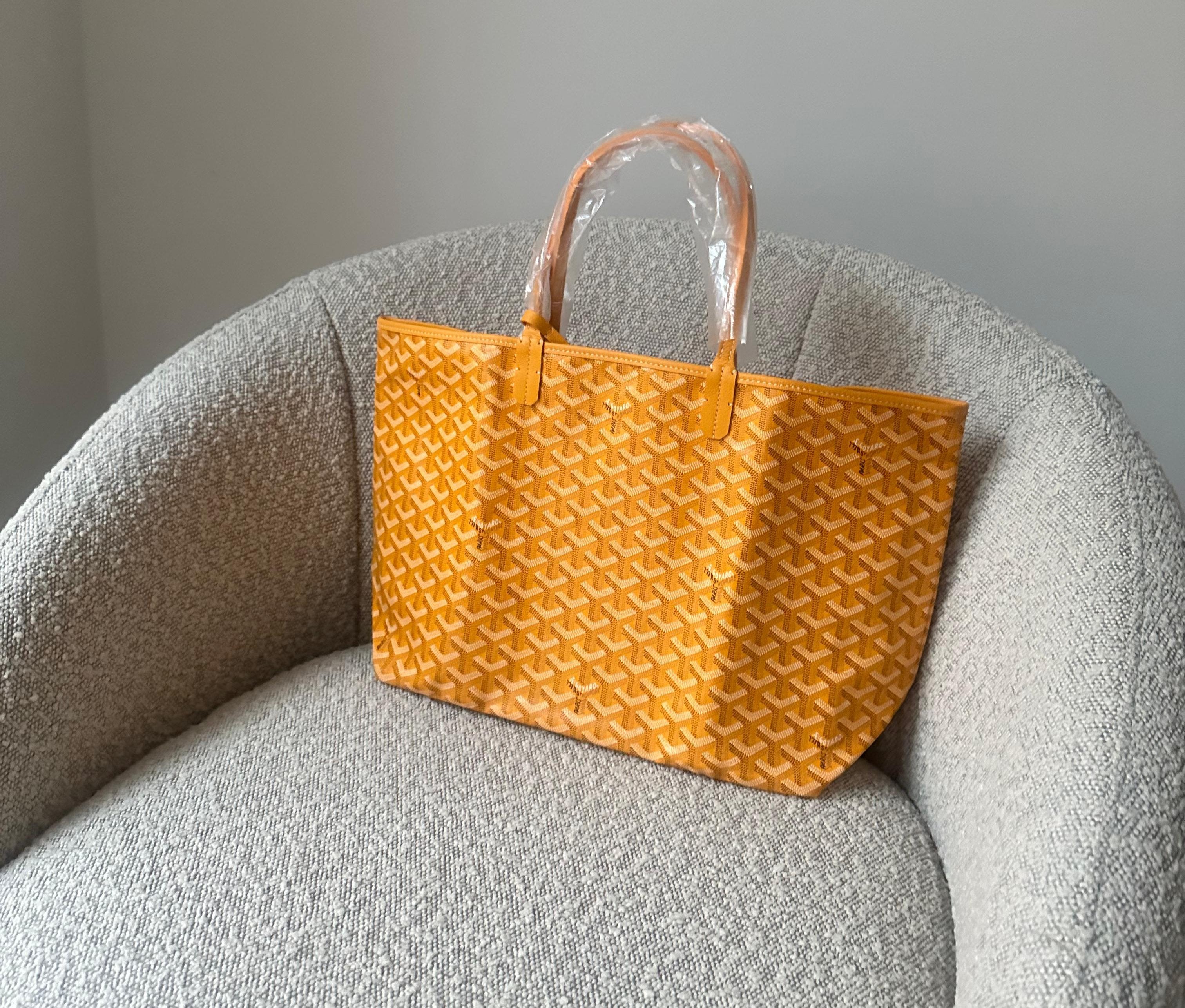 Goyard St Louis PM Tote Bag (Yellow)