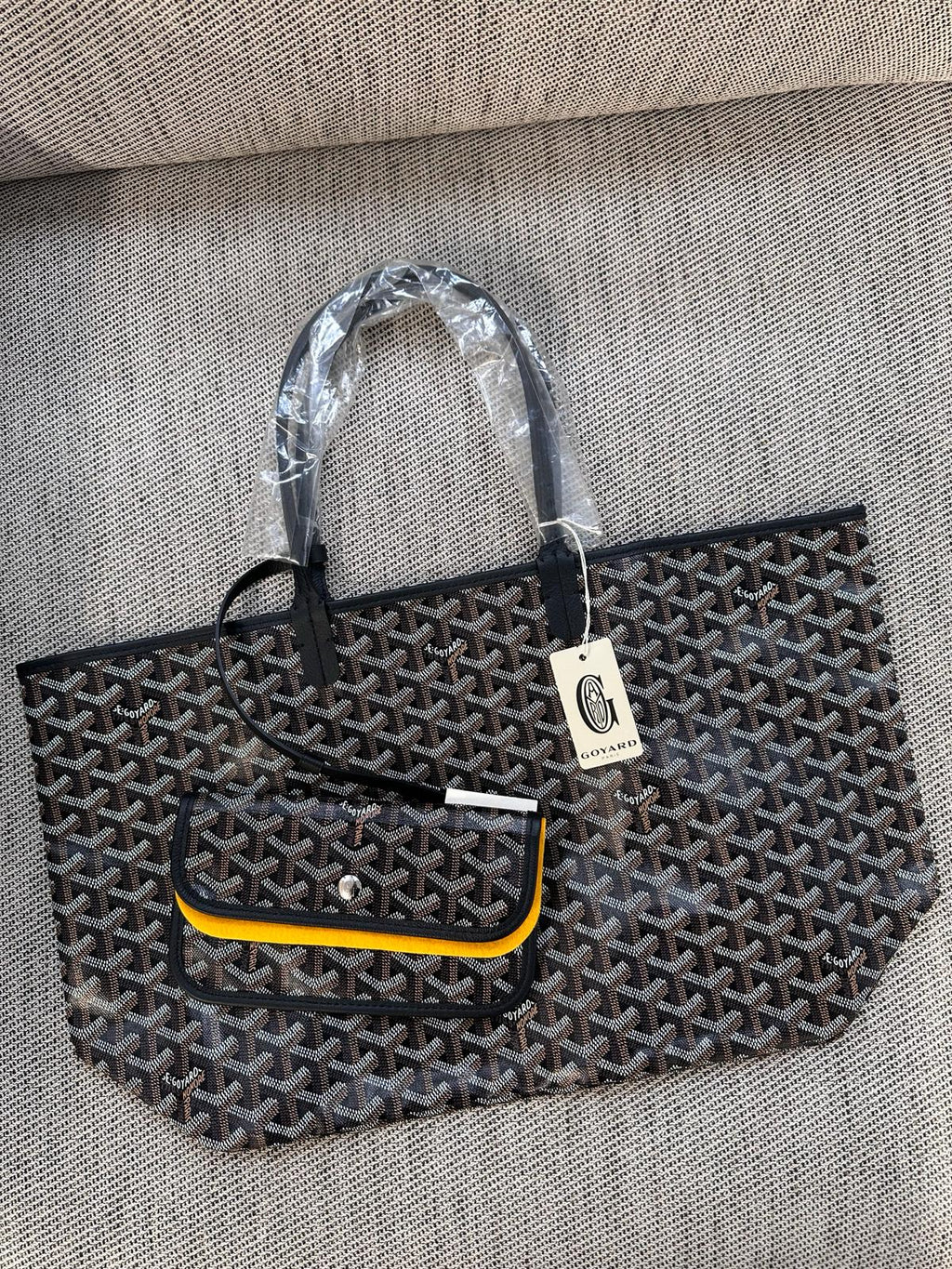 Bag Goyard Saint Louis Pm Black Goyard St Louis PM Tote Bag (Black)