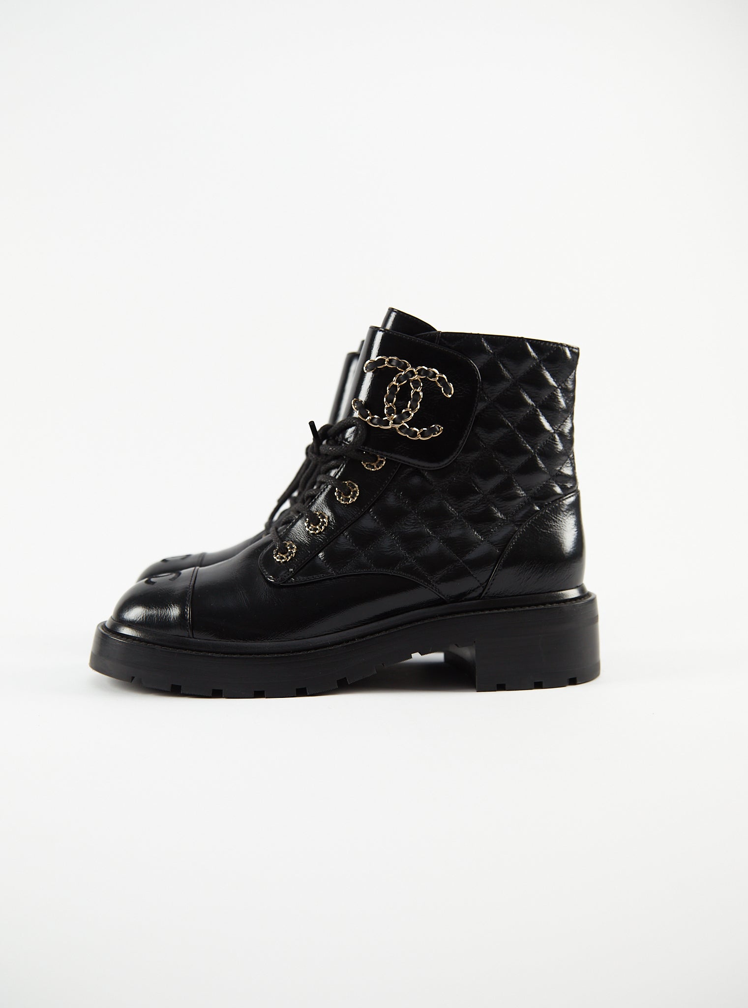 Chanel calfskin boots best sale