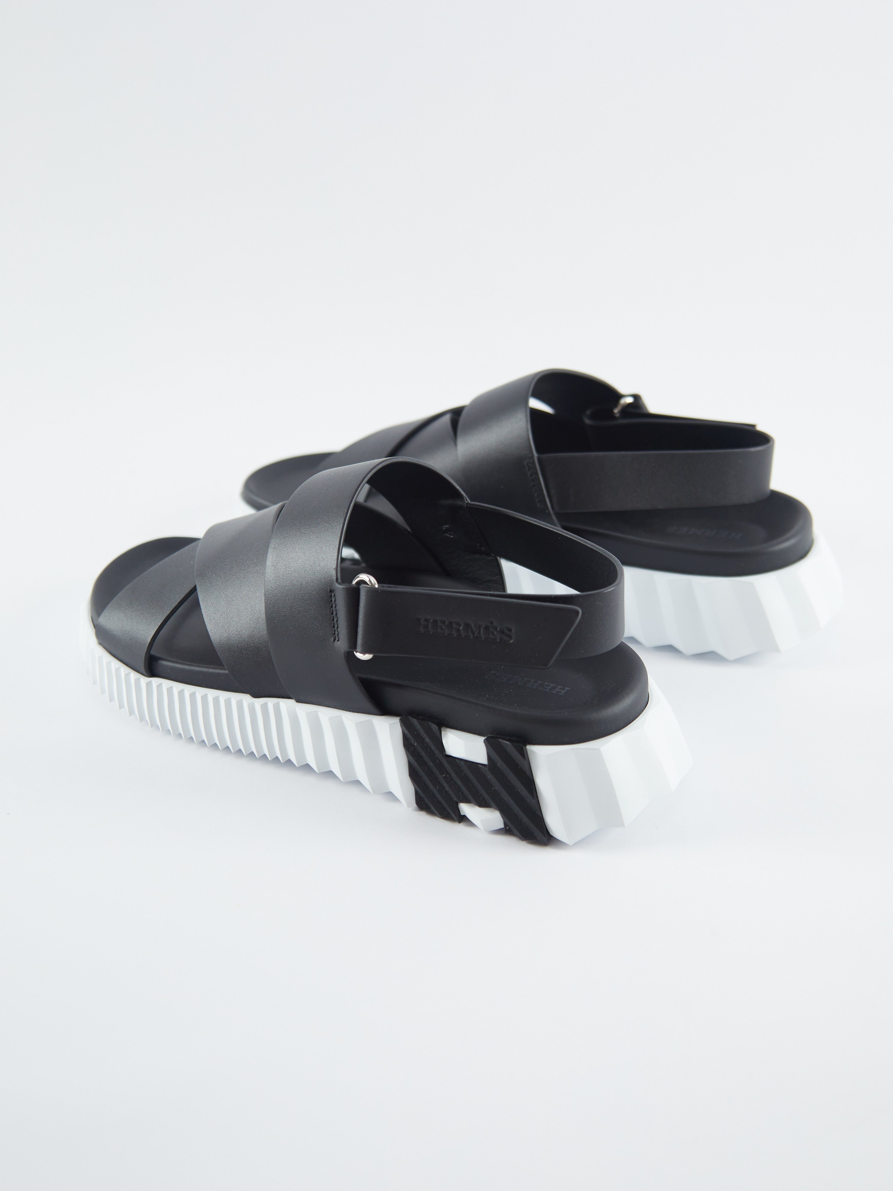 Hermès Electric Sandals (Noir)