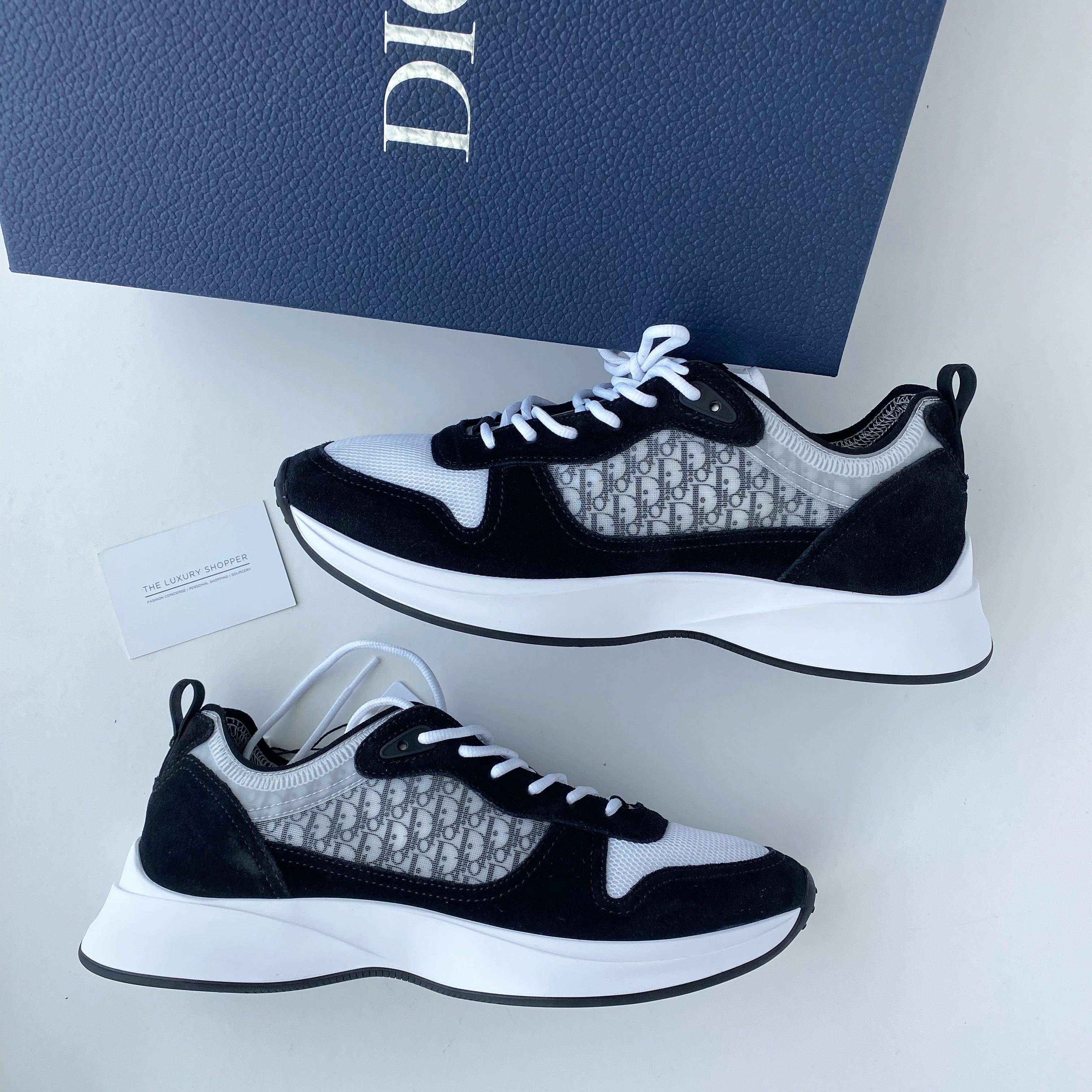 Dior B25 Oblique Runner Sneakers