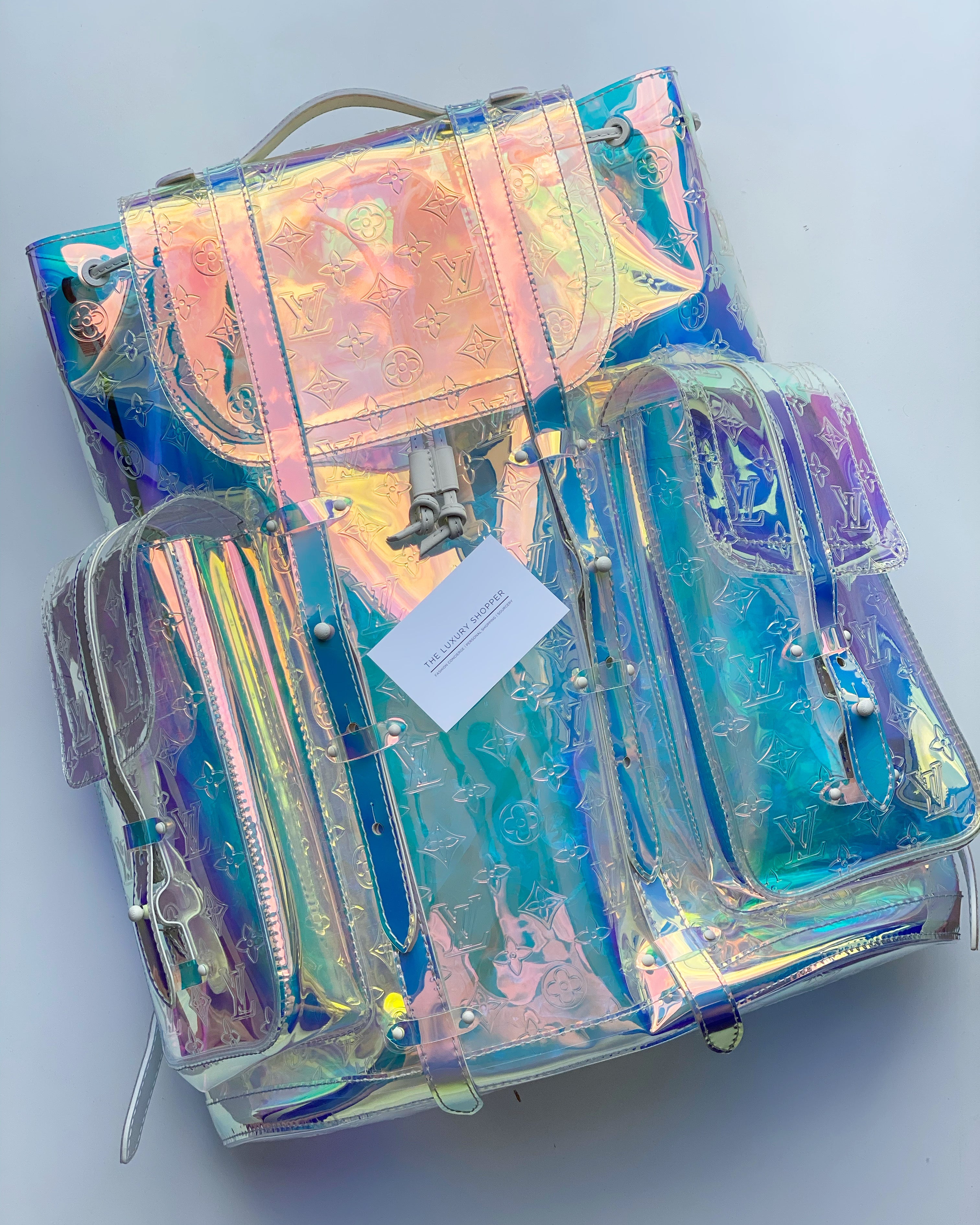 Hologram Louis Vuitton Prism Bag Louis Vuitton Christopher Prism