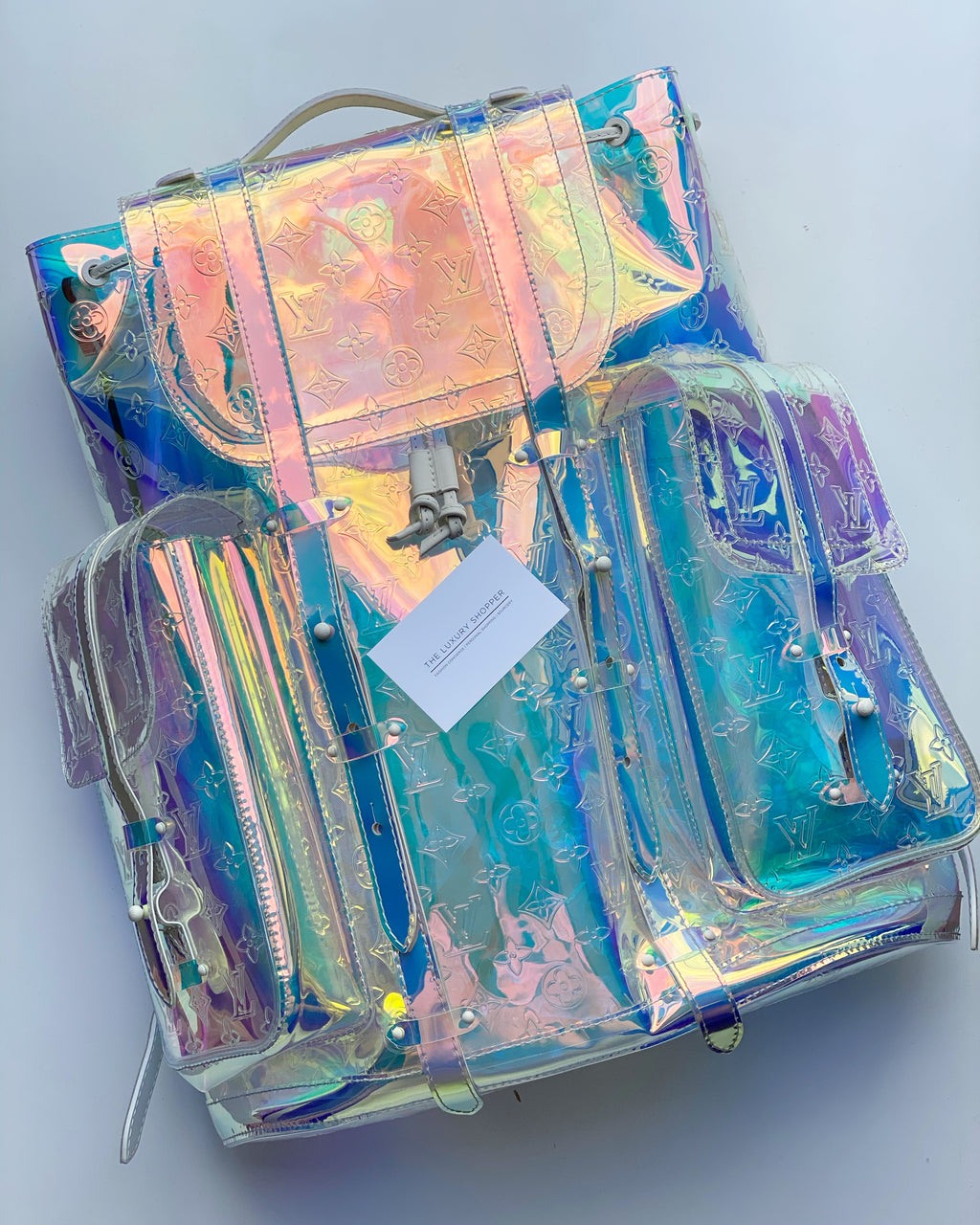 iridescent backpack louis vuitton Christopher Prism Virgil Abloh a top flap with Miami19 Model:RIS710MLXF COACH Large Black Pebble