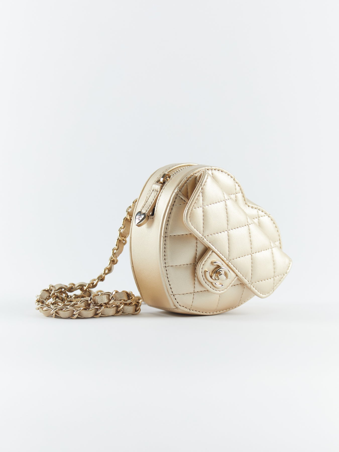 Chanel Heart Bag Gold (Belt Bag)