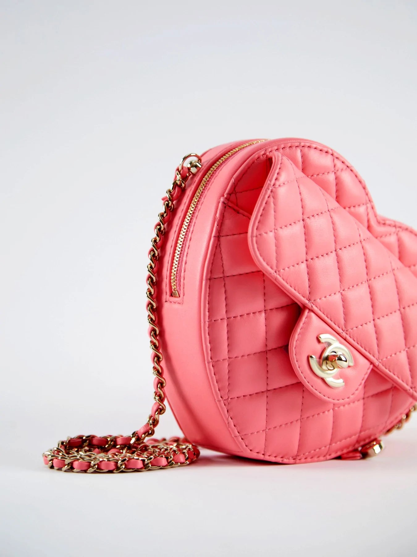 Chanel Heart Bag Pink (Large)