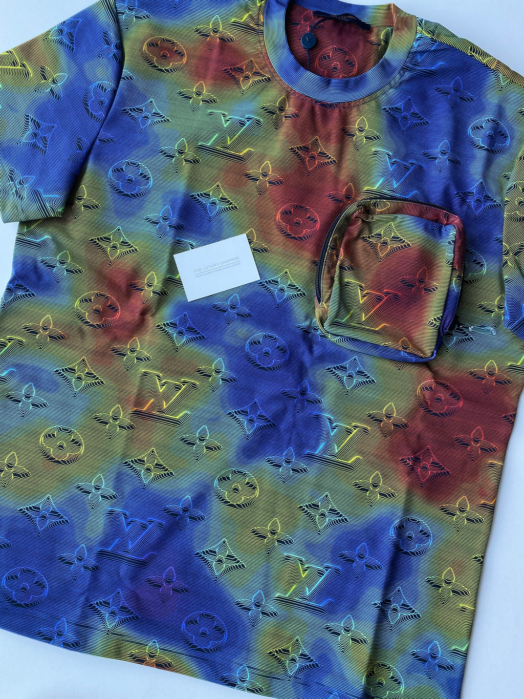 Louis Vuitton Monogram 3D Effect Packable T-Shirt Océan