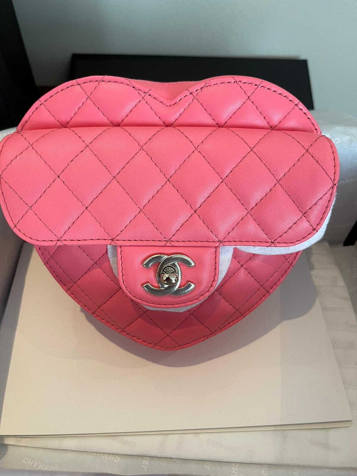 Chanel Heart Bag Pink (Large)