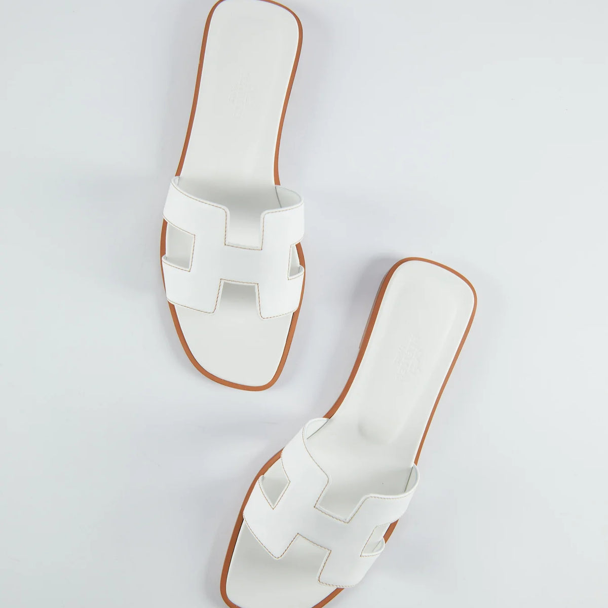 White h sandals sales