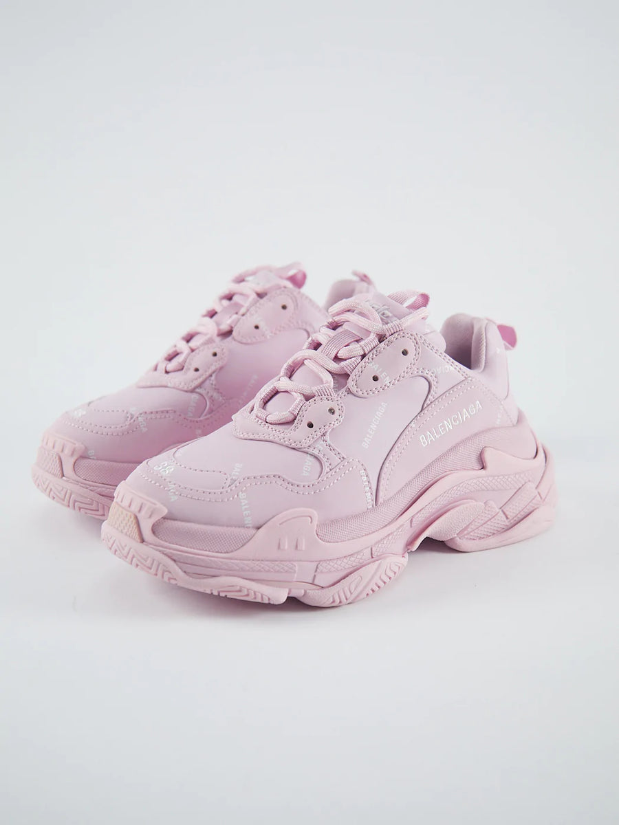 Light pink balenciaga sneakers clearance